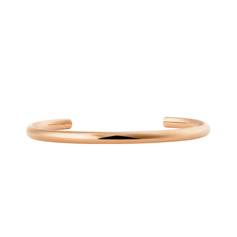Arch Cuff Rose Gold 4mm sold by Daniel Wellington
