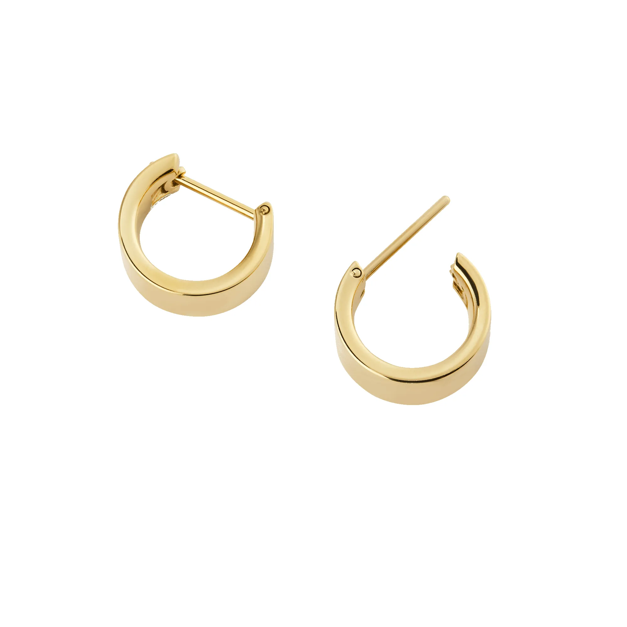 Line Earrings Polished Gold 5.5mm sold by Daniel Wellington product image thumbnail 3