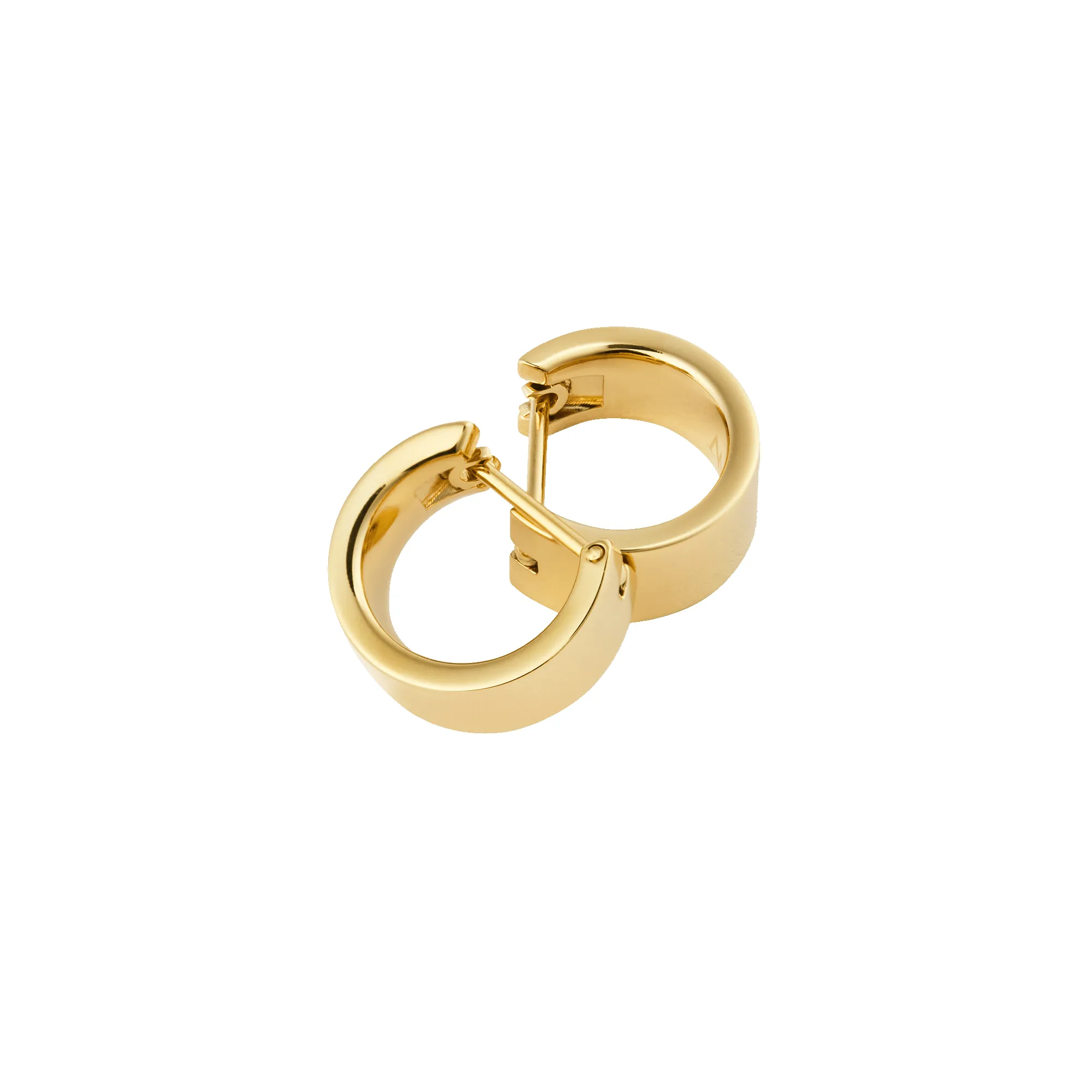 Line Earrings Polished Gold 5.5mm sold by Daniel Wellington product image thumbnail 4