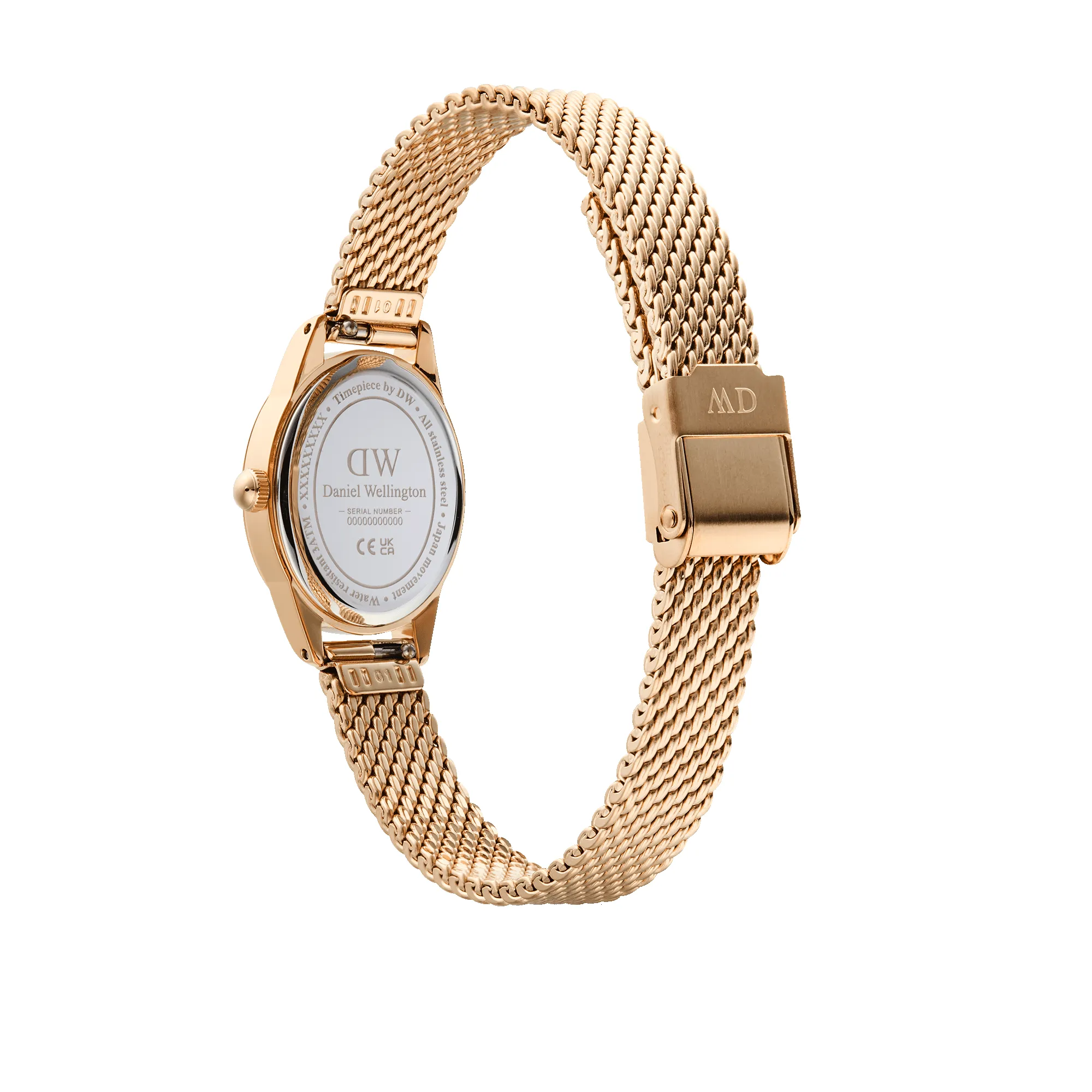 Ophelia Mini Mesh White Rose Gold sold by Daniel Wellington product image thumbnail 5