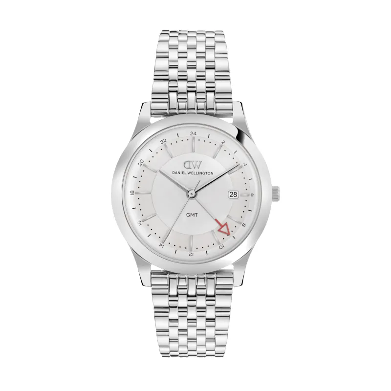 Pathfinder GMT 7-Link Frost-White Silver made by Daniel Wellington