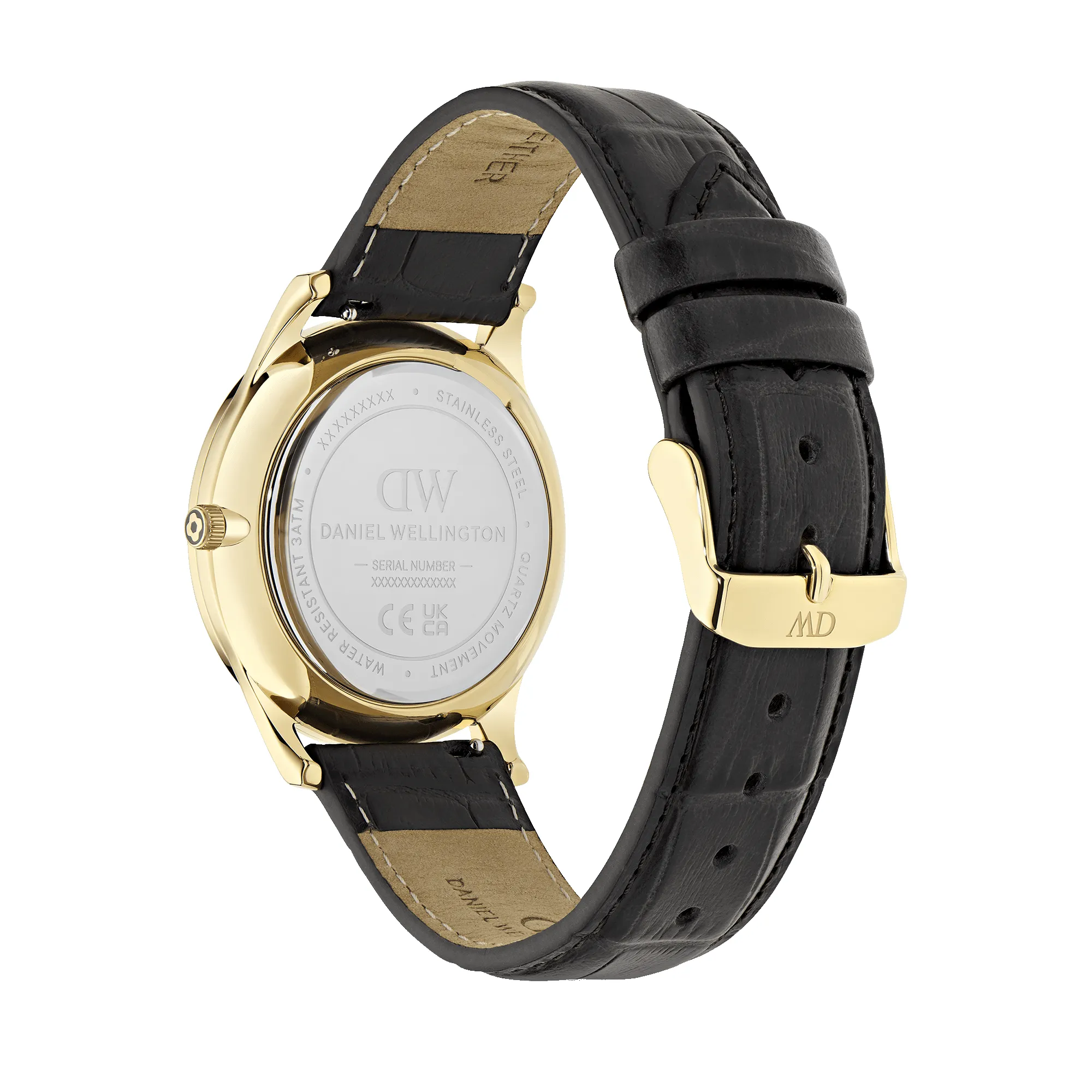 Pathfinder GMT Black-Croc Black Gold sold by Daniel Wellington product image thumbnail 4