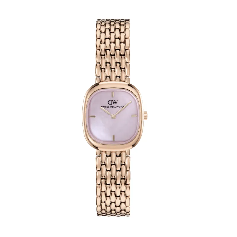 Corta Pink MOP Grain-Link Rose Gold made by Daniel Wellington