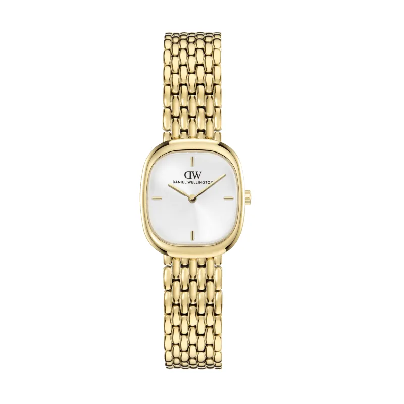 Corta White Grain-Link Gold made by Daniel Wellington