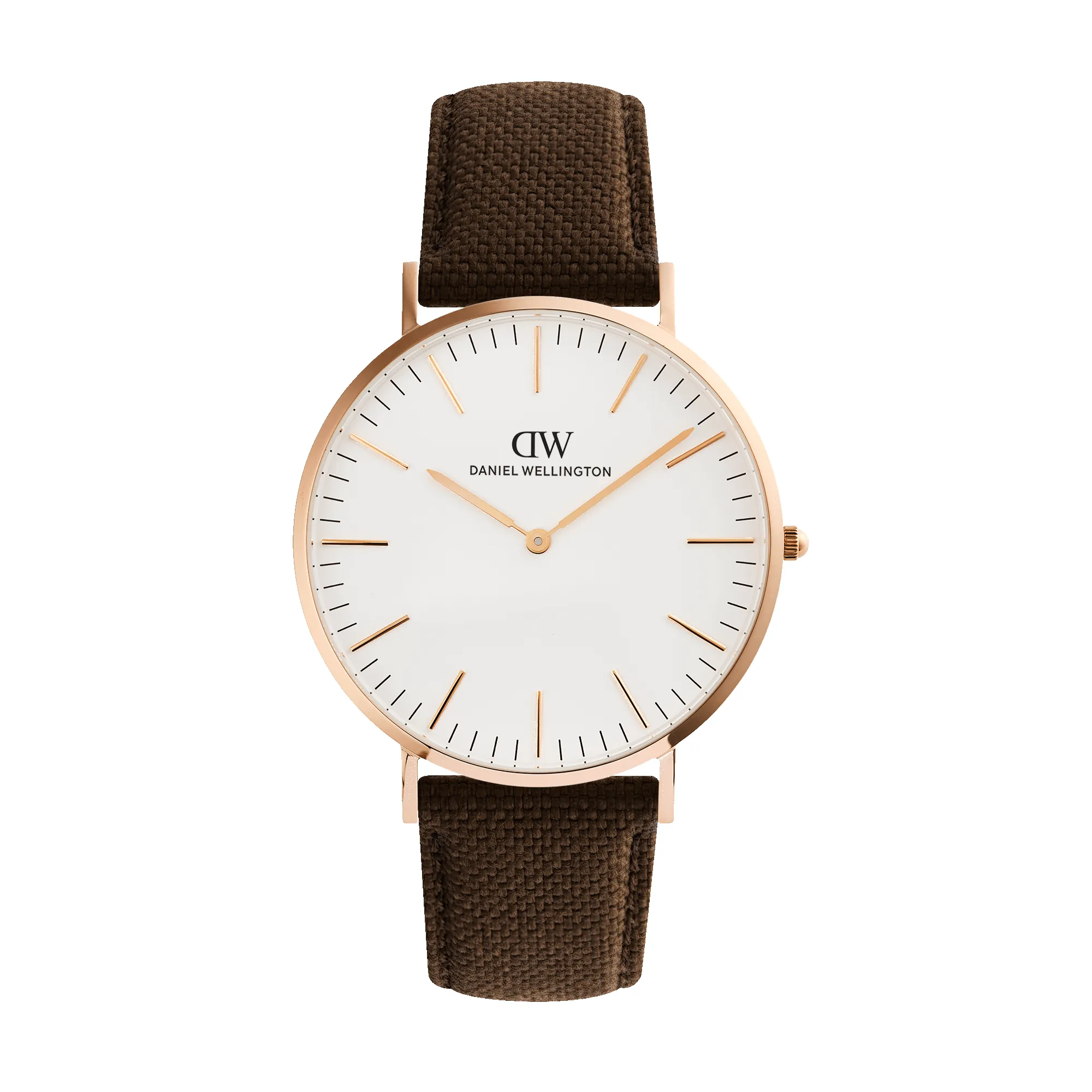Classic Brown Canvas Rose Gold sold by Daniel Wellington product image thumbnail 2