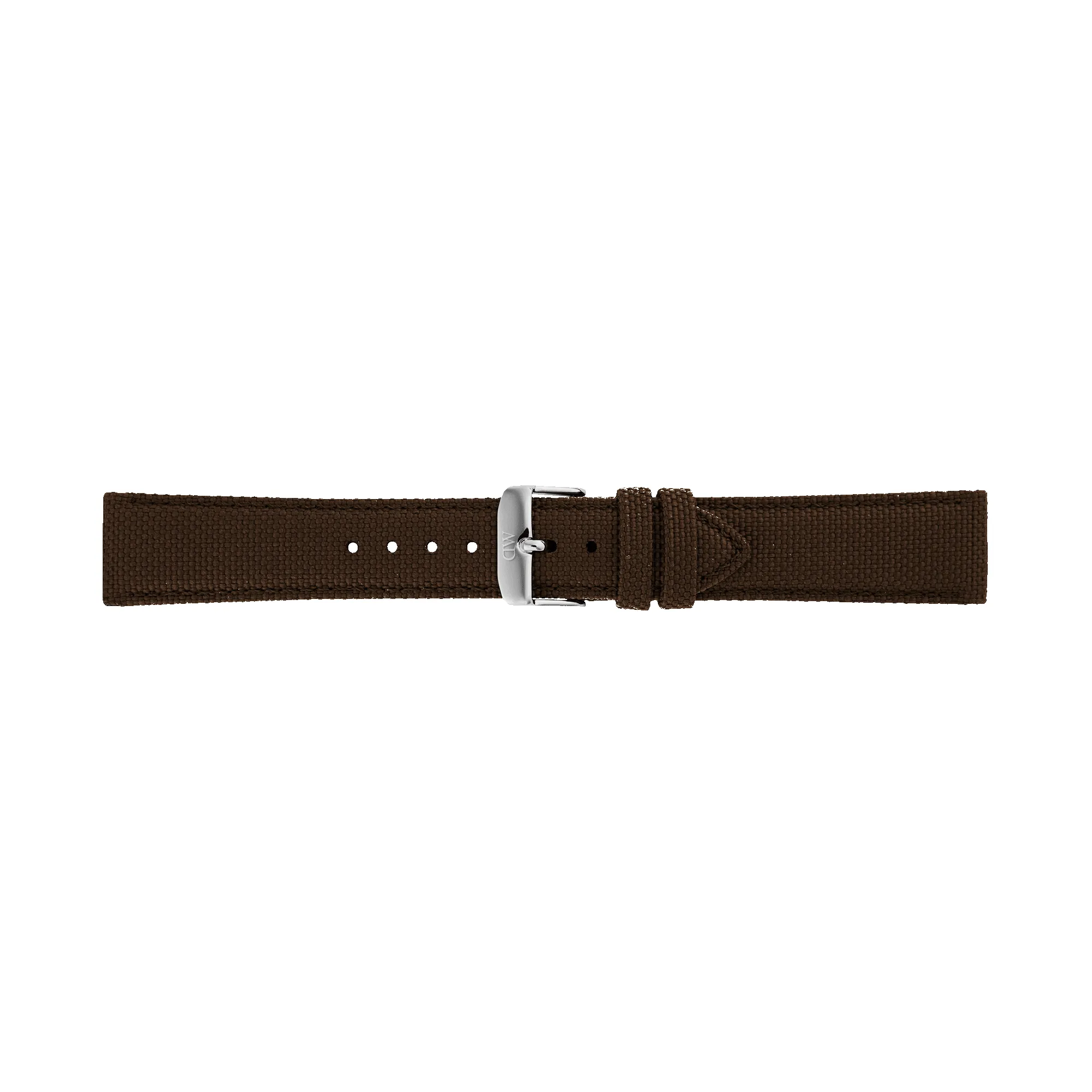 Brown Canvas Strap Silver sold by Daniel Wellington