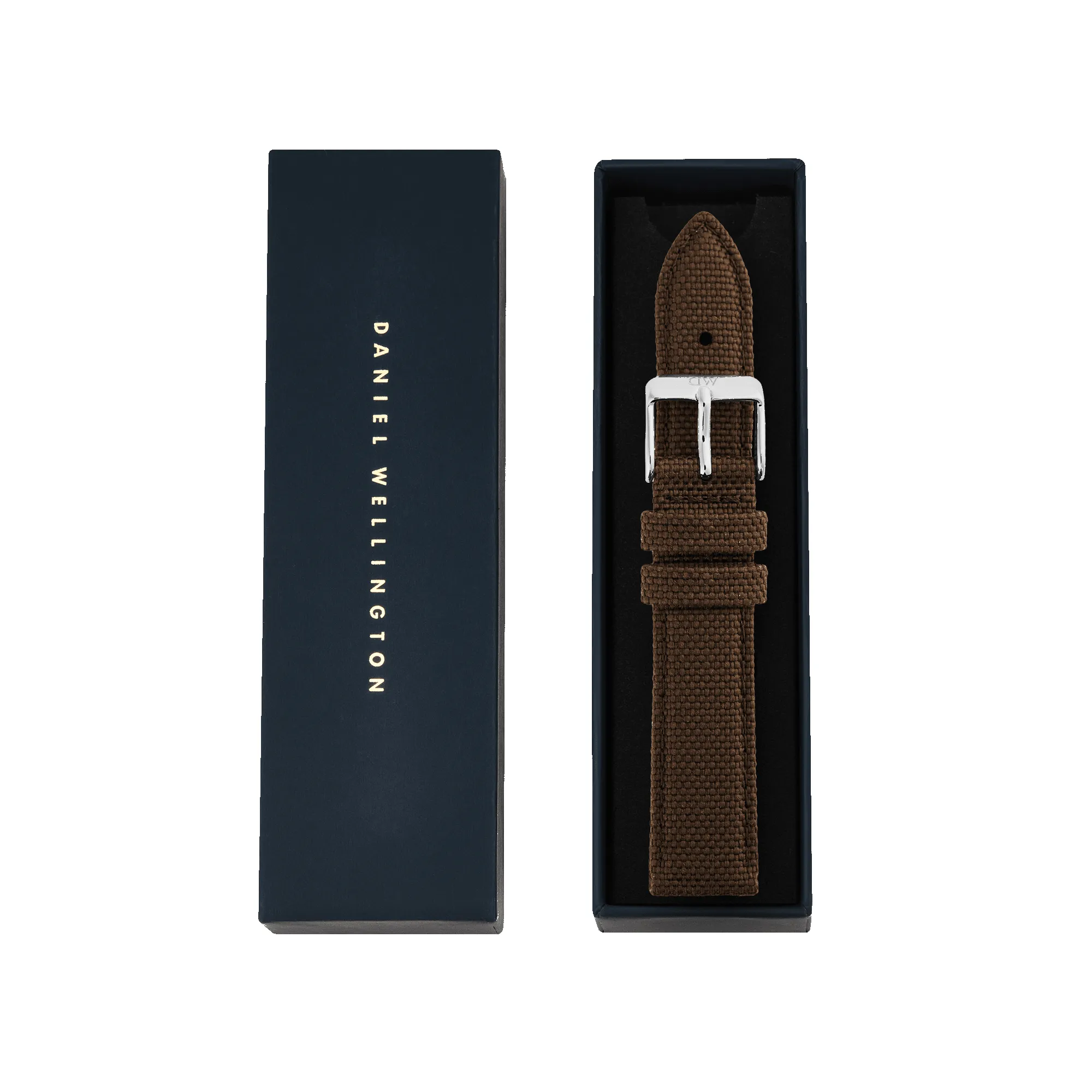 Brown Canvas Strap Silver sold by Daniel Wellington product image thumbnail 4