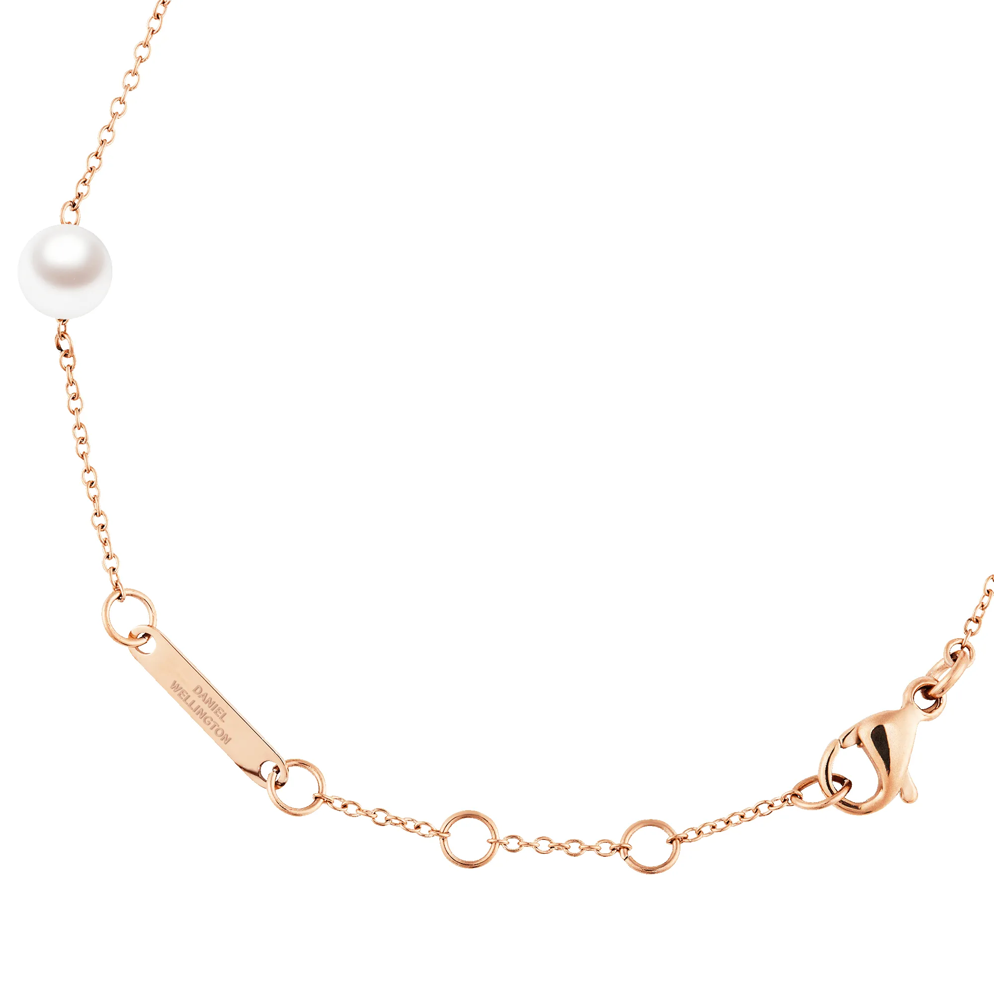Pearl Step Bracelet Rose Gold sold by Daniel Wellington product image thumbnail 3