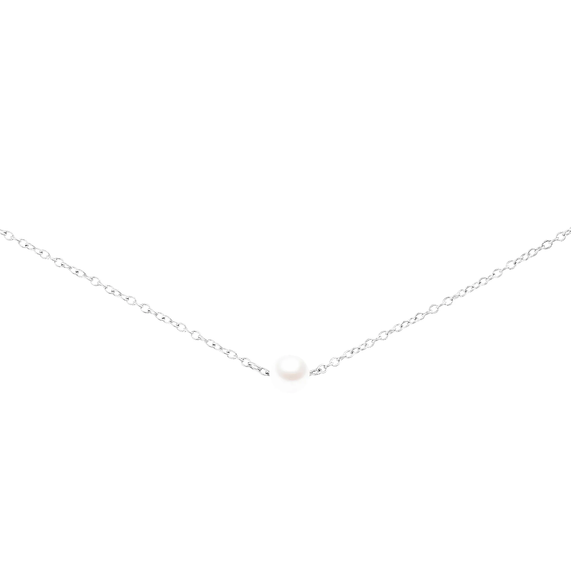 Pearl Step Necklace Silver sold by Daniel Wellington product image thumbnail 2