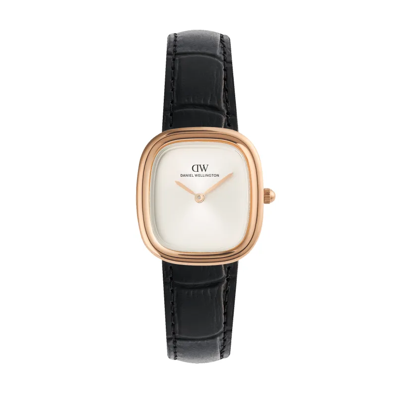 Margot Black Croc Rose Gold made by Daniel Wellington