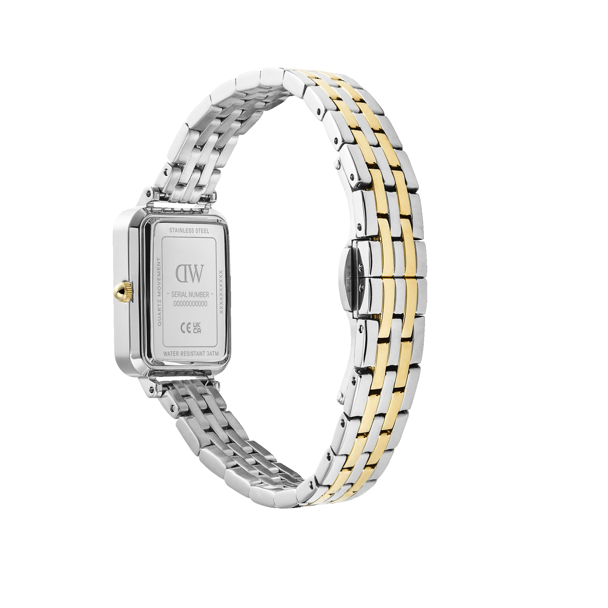 Quadro 5-link Emerald Two Tone sold by Daniel Wellington product image thumbnail 3