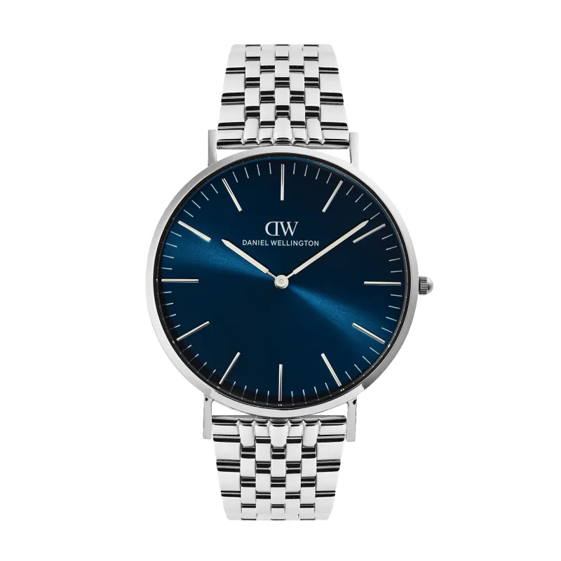 Classic 7-Link Arctic Silver made by Daniel Wellington