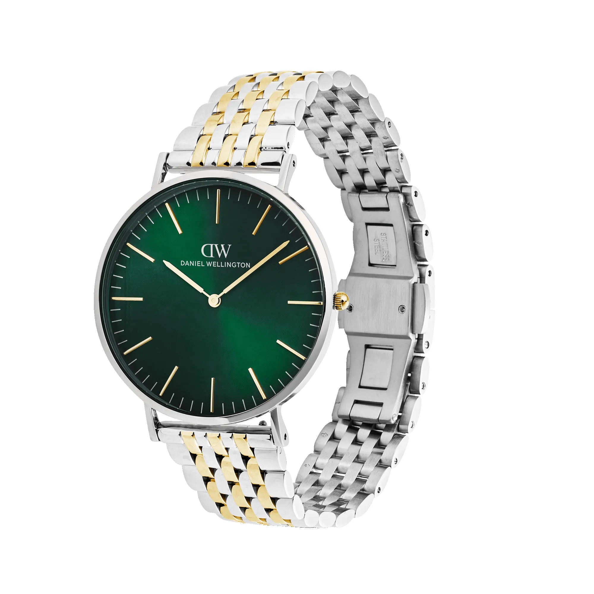 Classic 7-Link Emerald Two Tone sold by Daniel Wellington product image thumbnail 2