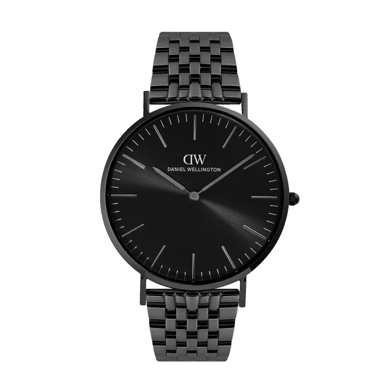Classic 7-Link All Black made by Daniel Wellington