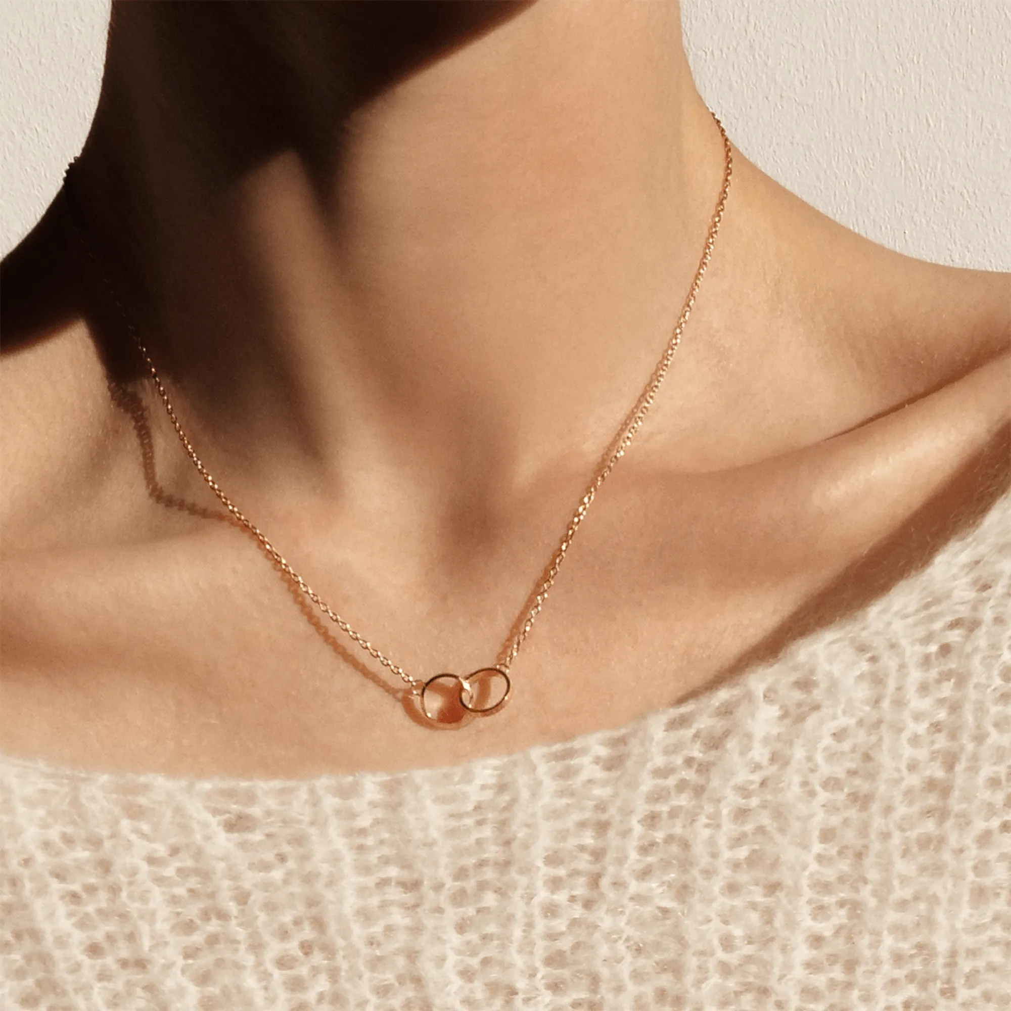 Elan Unity Necklace Rose Gold sold by Daniel Wellington product image thumbnail 3