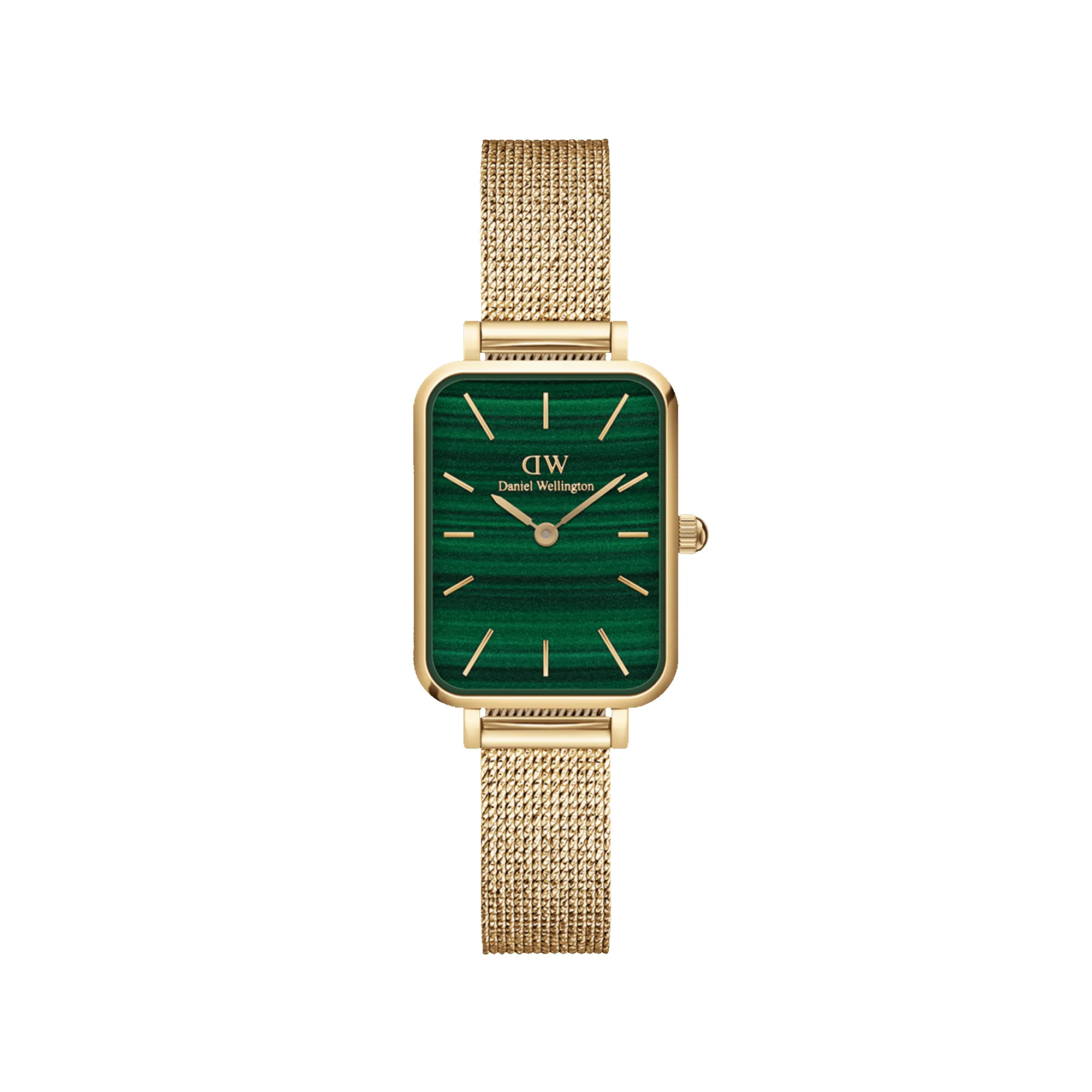 Quadro Pressed Evergold Green sold by Daniel Wellington