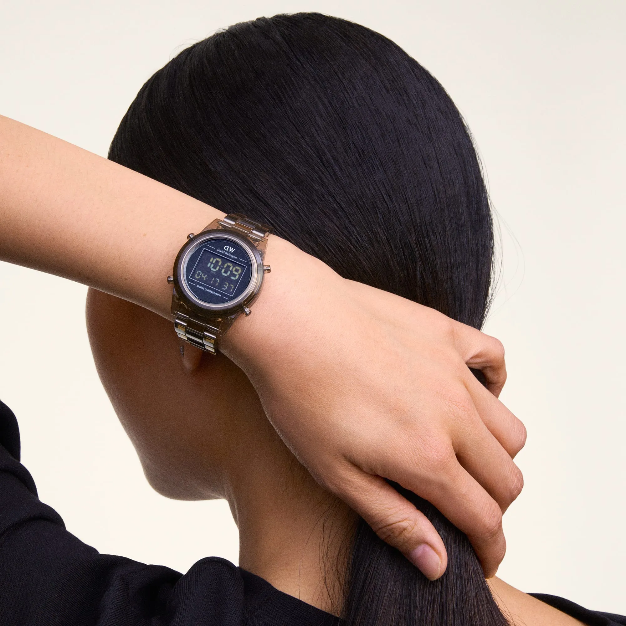 Retro Digital Dark Brown Dark Brown sold by Daniel Wellington product image thumbnail 2