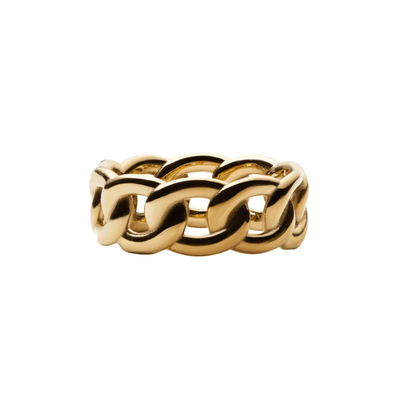 Chunky Chain Ring Gold sold by Daniel Wellington
