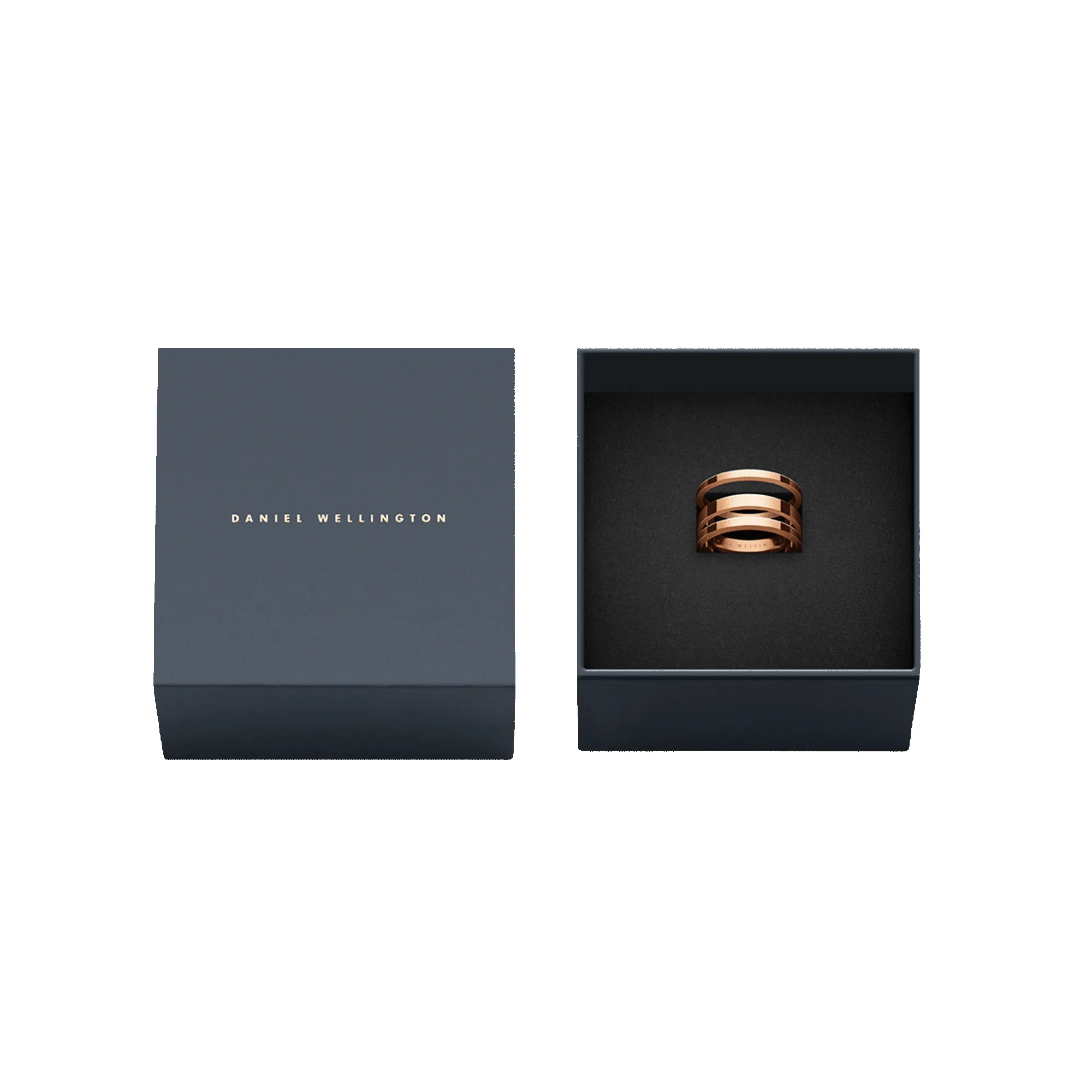 Elan Triad Ring Rose Gold sold by Daniel Wellington product image thumbnail 4