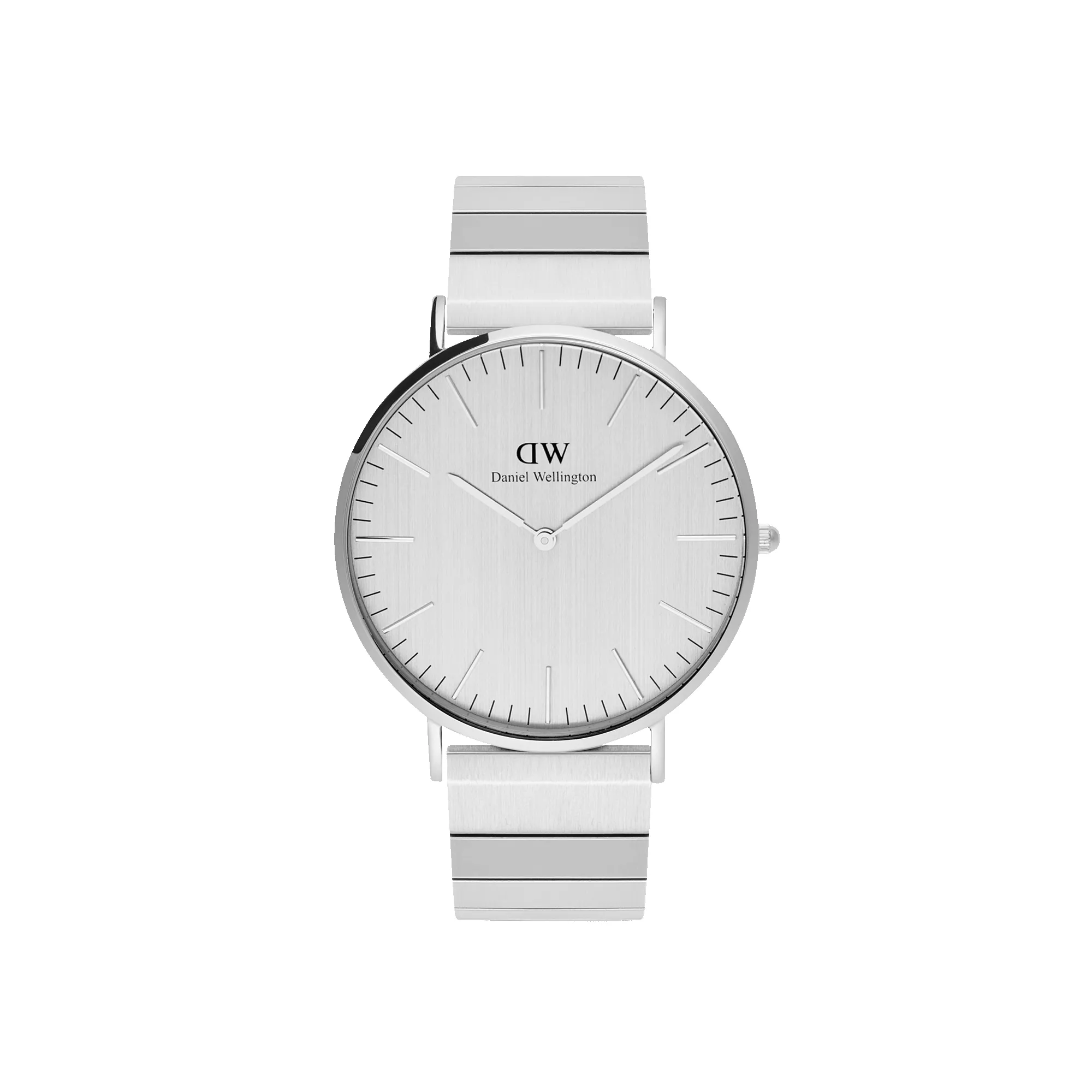 Classic Piano Link Silver Unitone sold by Daniel Wellington