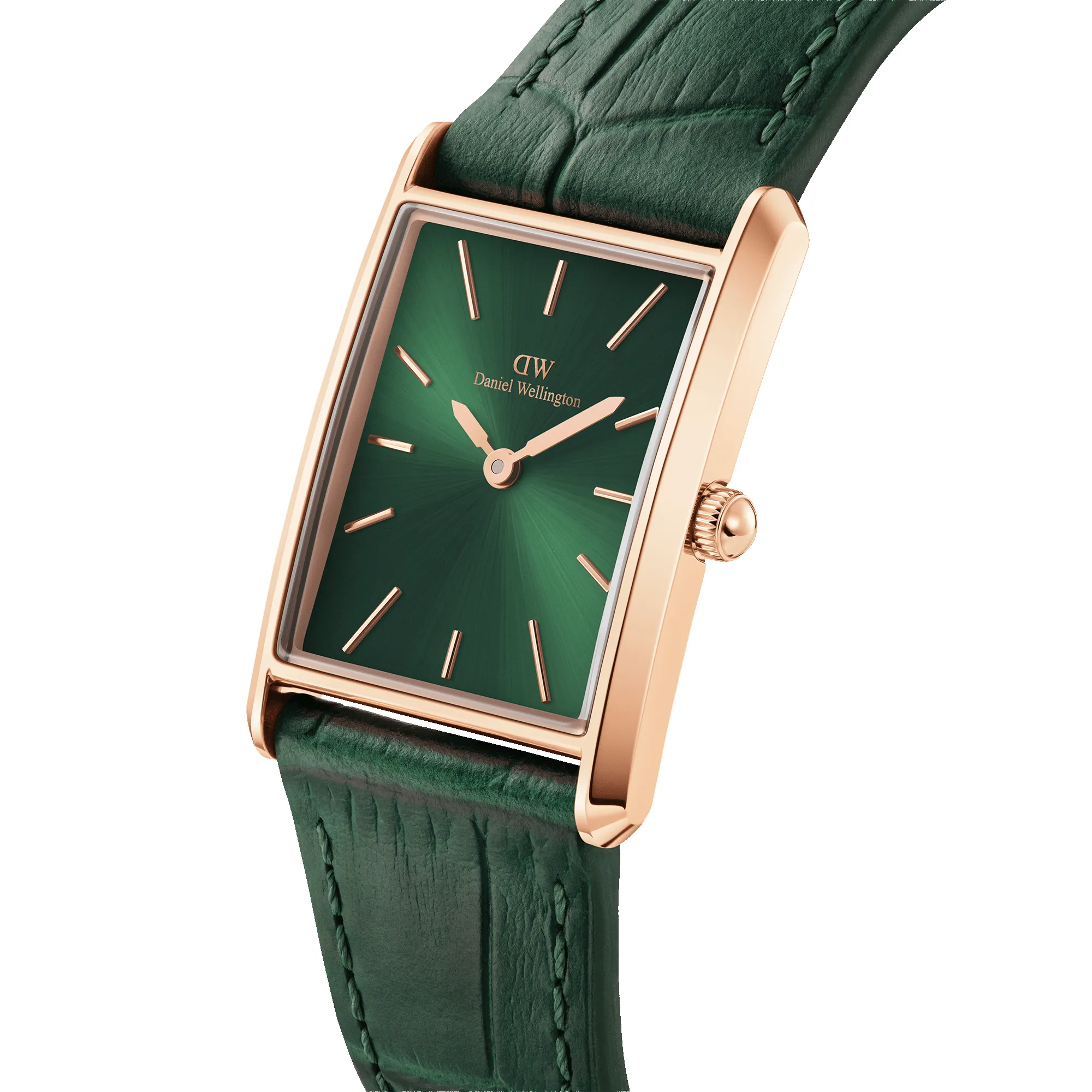 Bound Crocodile Emerald Sunray Rose Gold sold by Daniel Wellington product image thumbnail 3