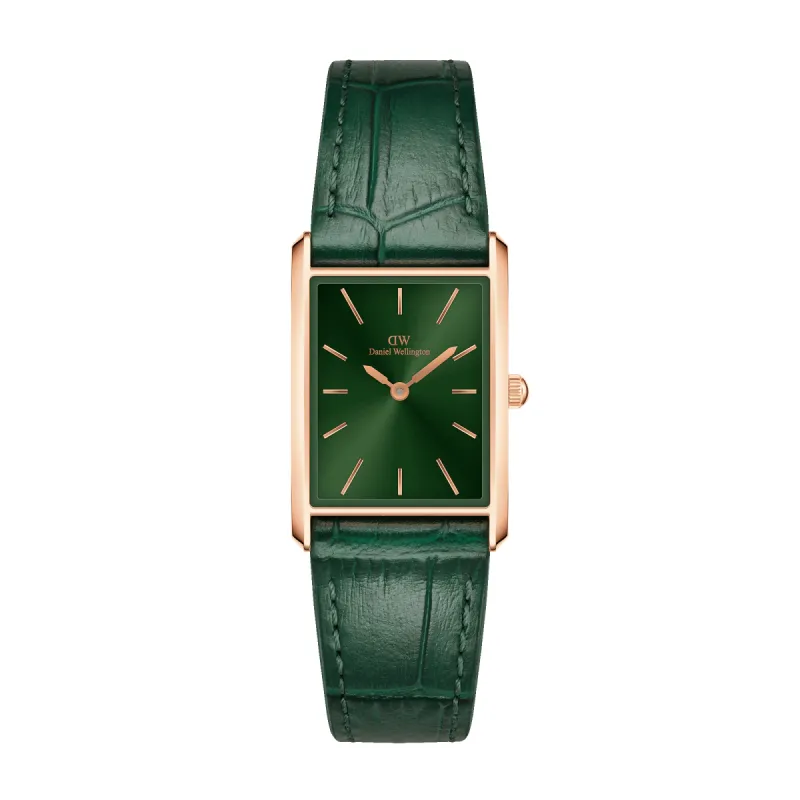 Bound Crocodile Emerald Sunray Rose Gold sold by Daniel Wellington