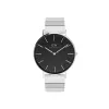 Classic Piano Link Onyx Silver sold by Daniel Wellington