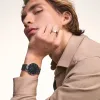 Classic Piano Link Onyx Silver sold by Daniel Wellington