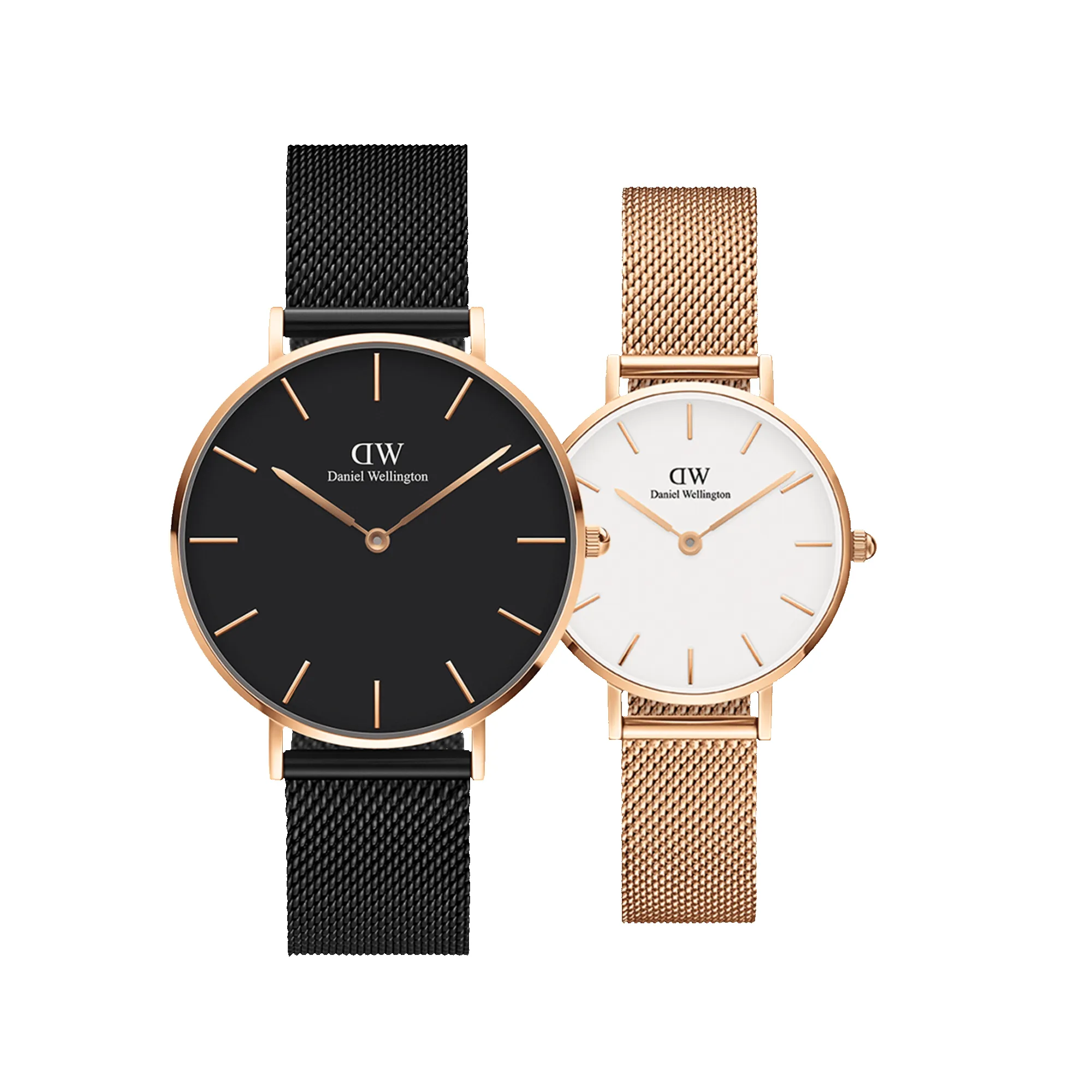 Petite Melrose + Petite Ashfield sold by Daniel Wellington
