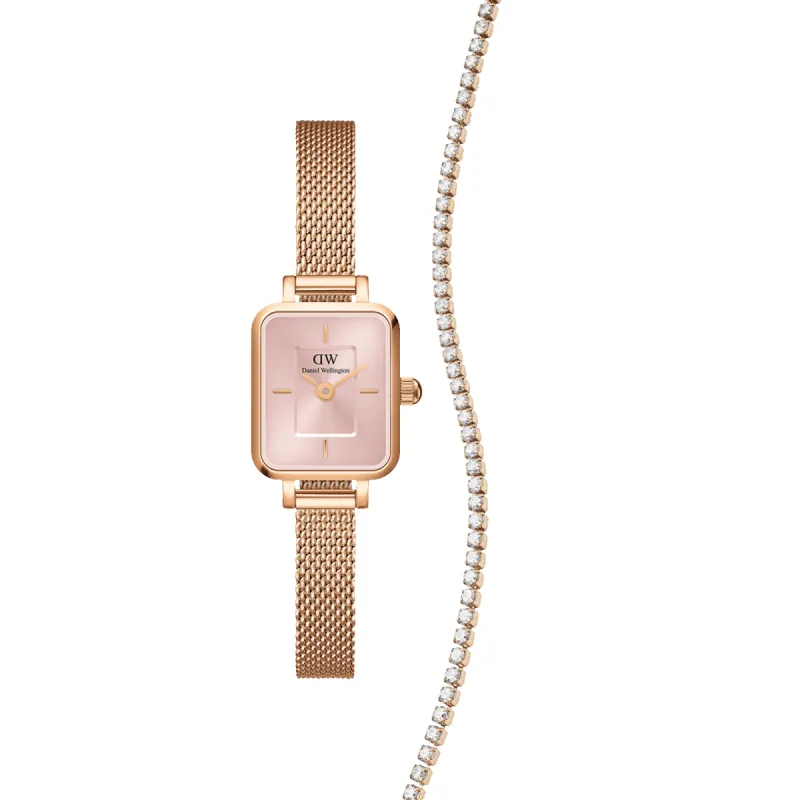 Quadro Mini Blush Melrose + Tennis Bracelet sold by Daniel Wellington