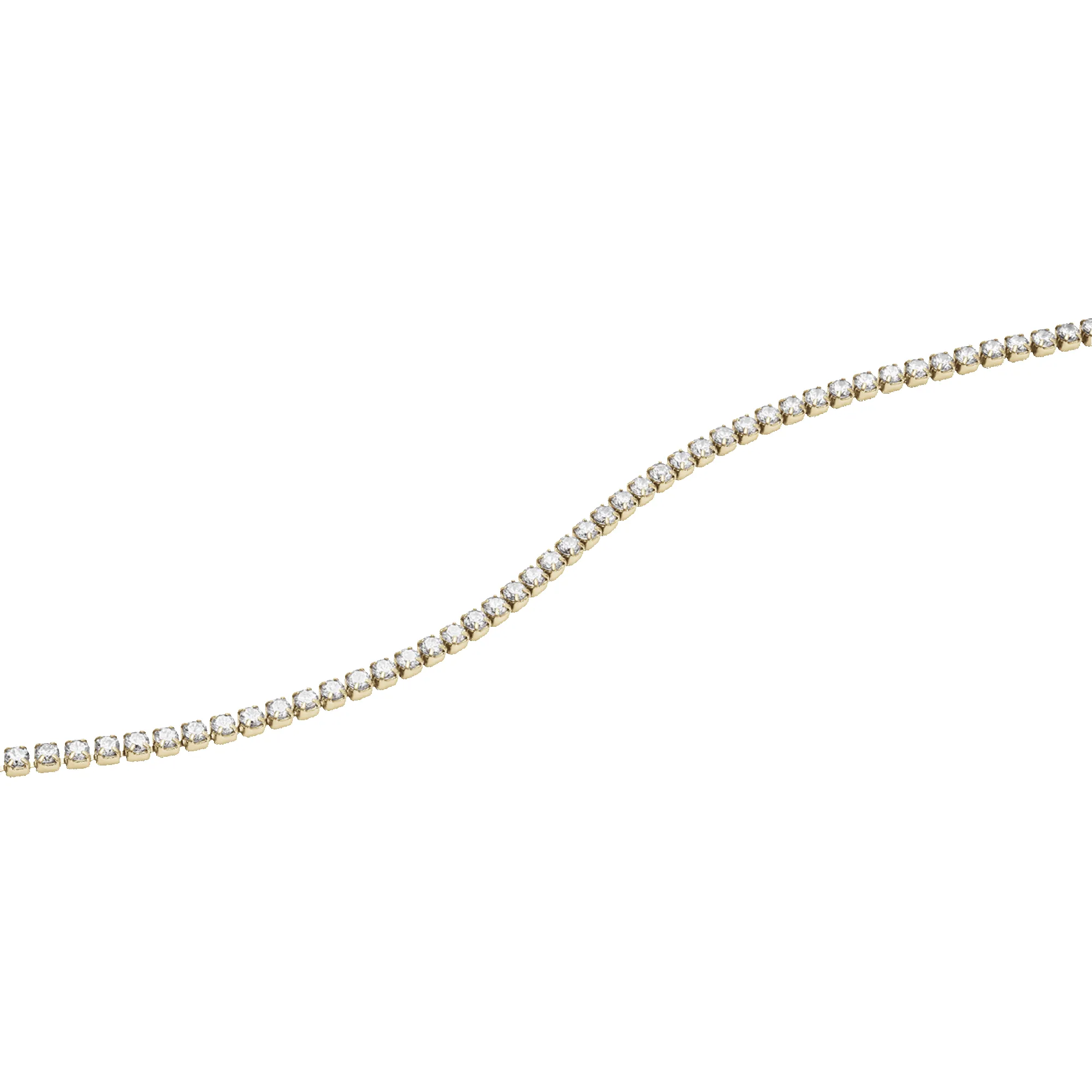 Classic Tennis Bracelet Gold sold by Daniel Wellington product image thumbnail 2