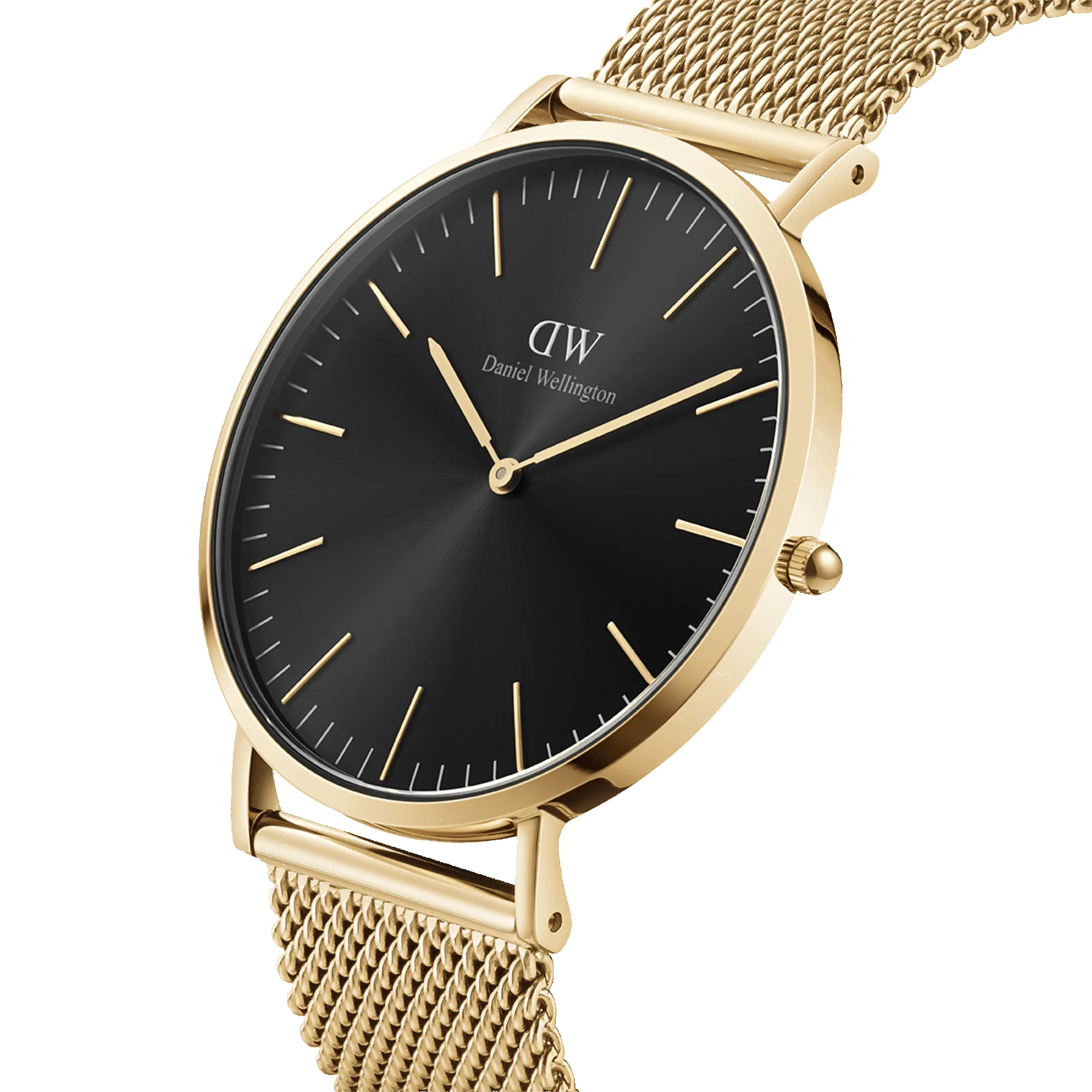 Classic Mesh Onyx Gold sold by Daniel Wellington product image thumbnail 3