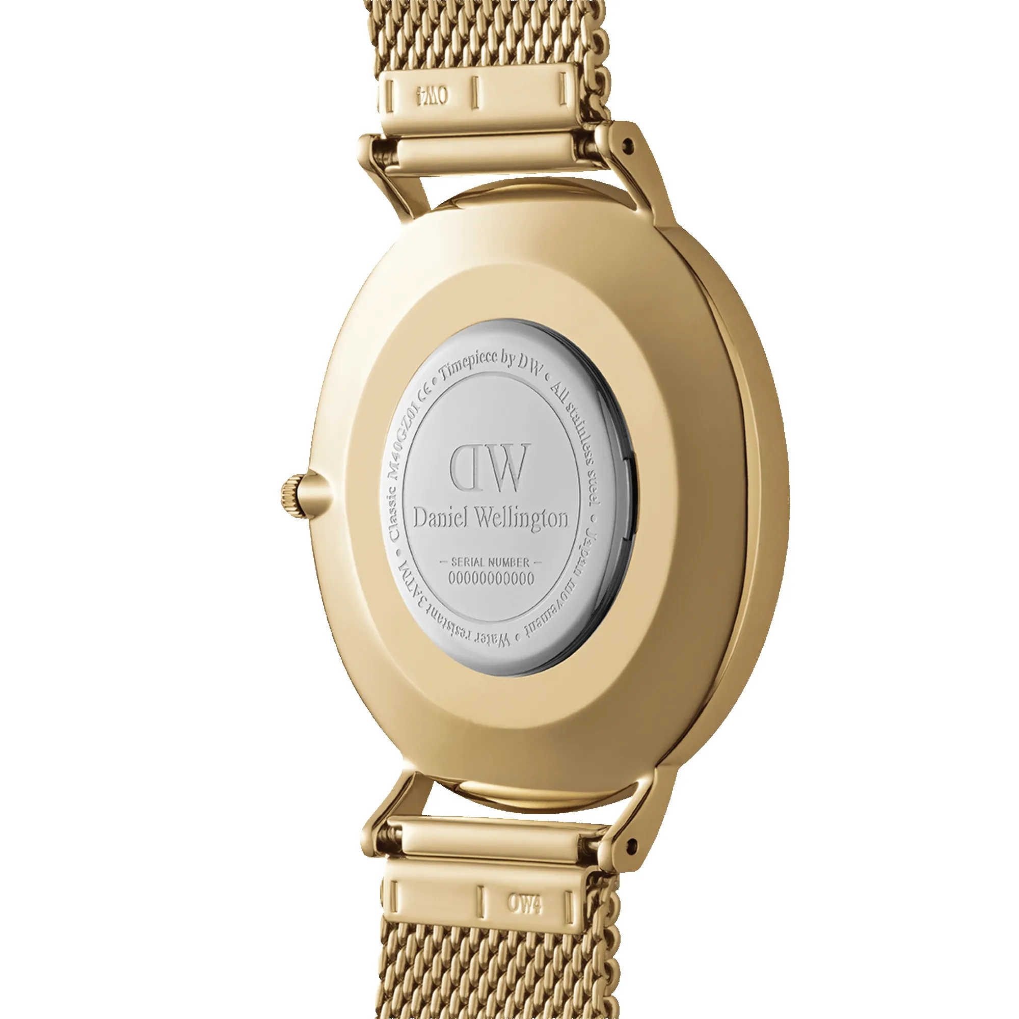 Classic Mesh Onyx Gold sold by Daniel Wellington product image thumbnail 5
