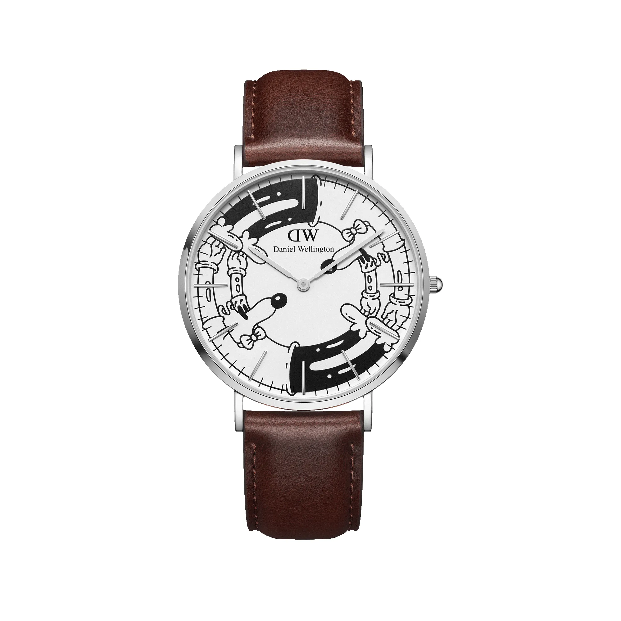 Steven Harrington x DW: Bristol BW dial sold by Daniel Wellington