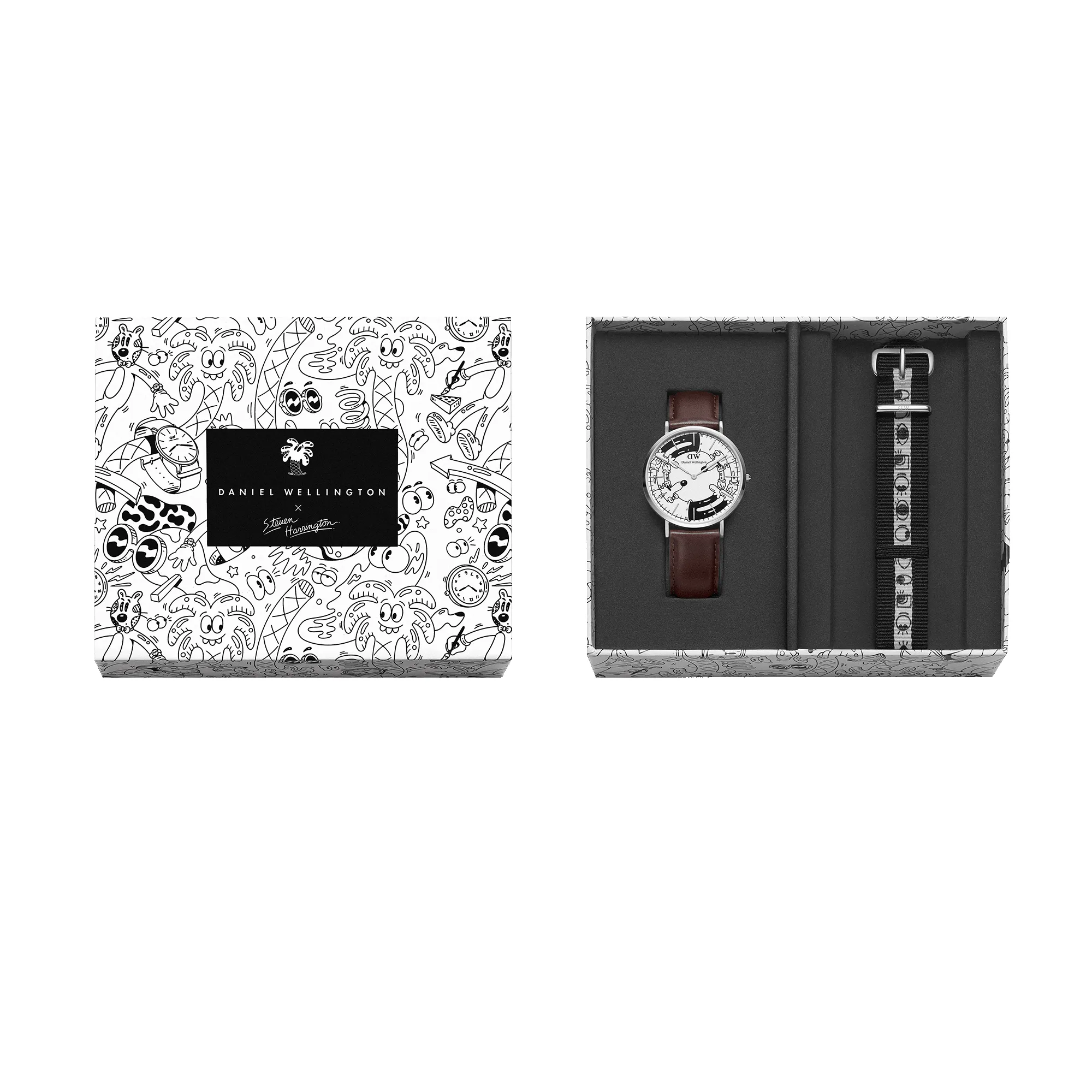 Steven Harrington x DW: Bristol BW dial sold by Daniel Wellington product image thumbnail 4