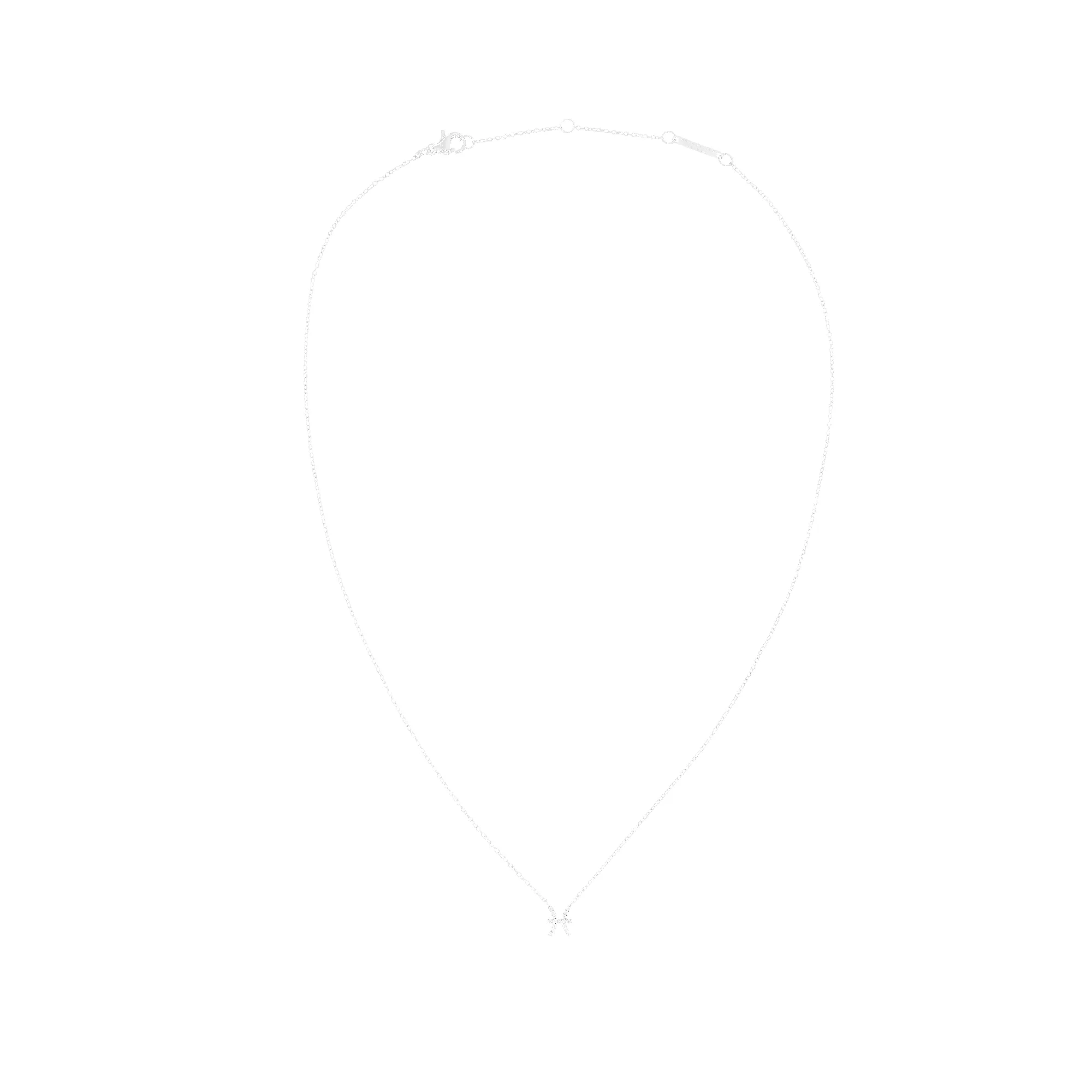 Crystal Zodiac Chain Necklace Silver sold by Daniel Wellington product image thumbnail 3