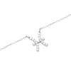 Crystal Zodiac Chain Necklace Silver sold by Daniel Wellington