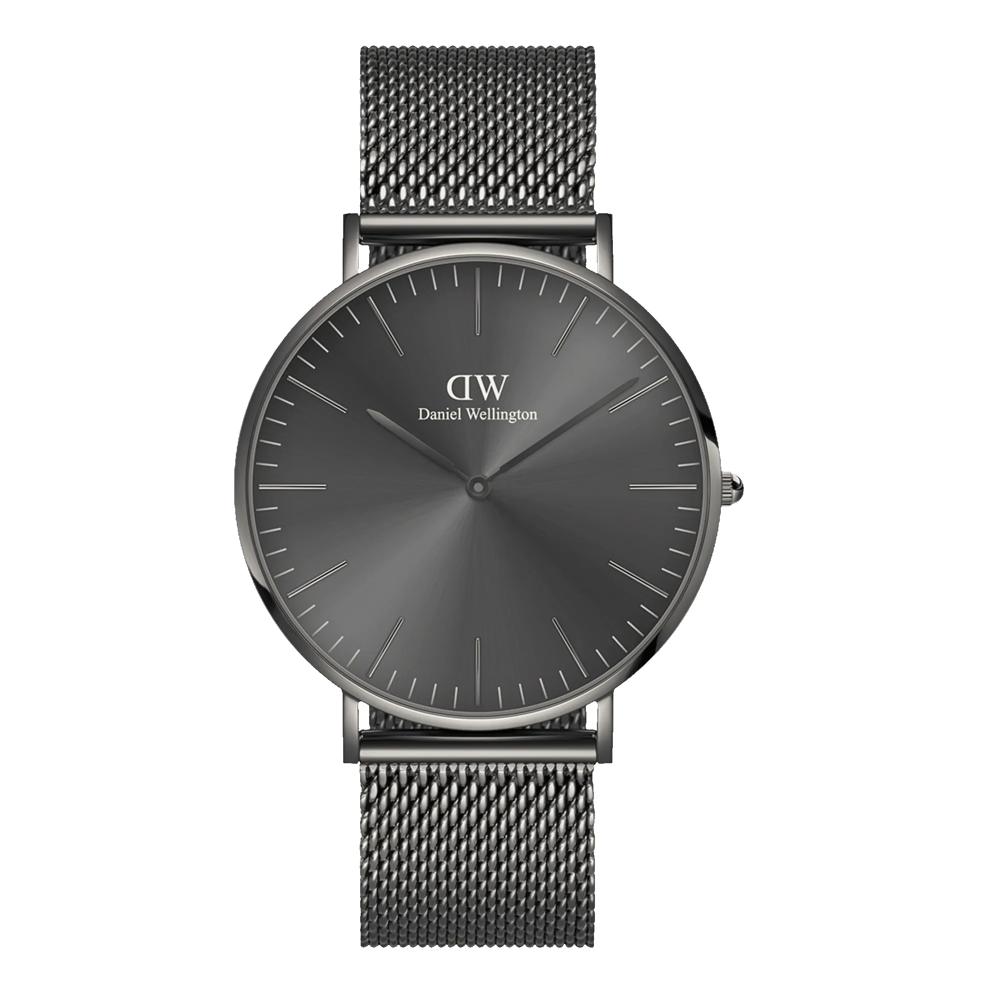 Classic Mesh Graphite sold by Daniel Wellington
