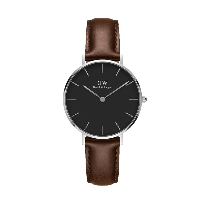 Petite Bristol Black Silver sold by Daniel Wellington