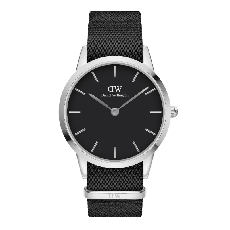 Iconic Black NATO Black Dial sold by Daniel Wellington