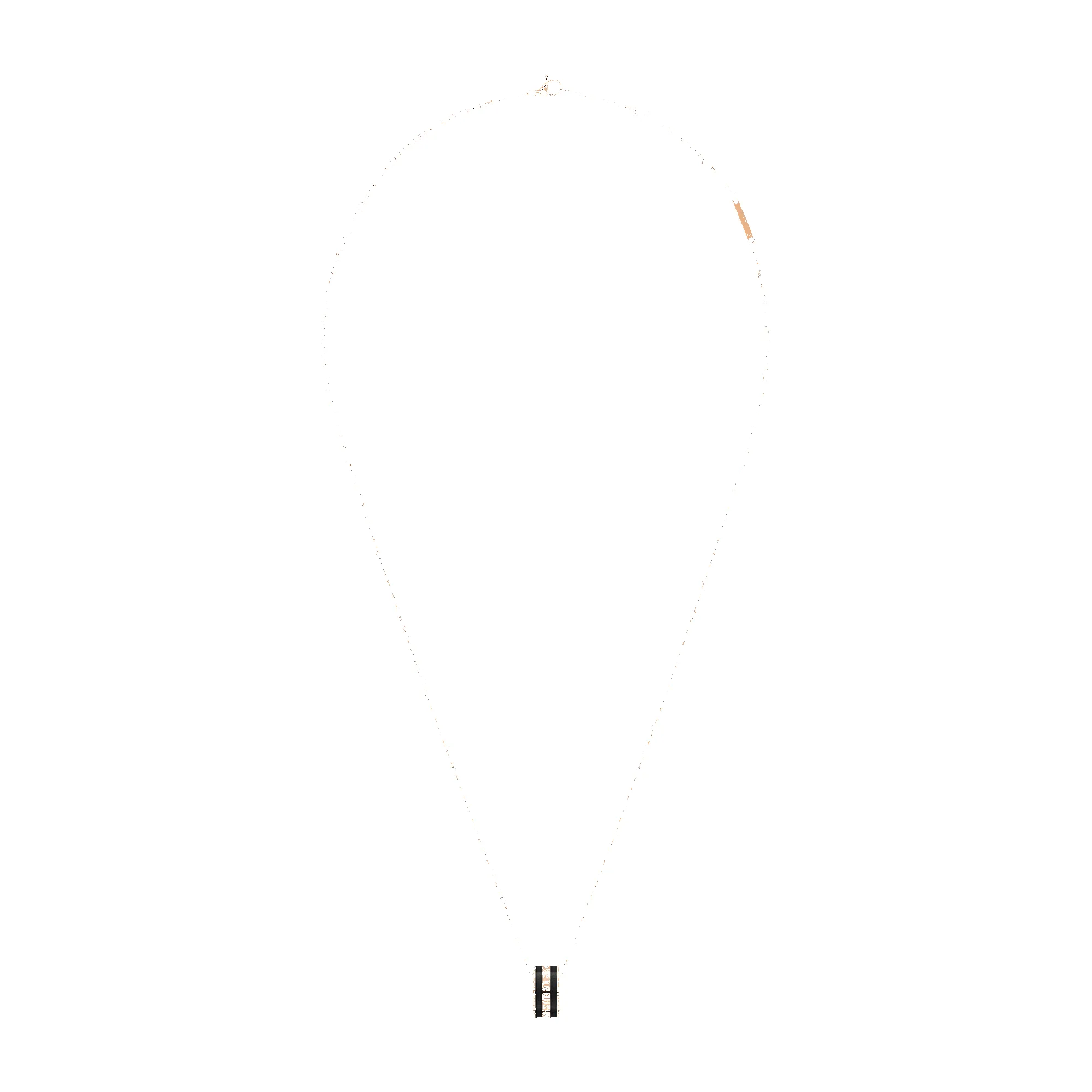 Emalie Necklace Rose Gold Black sold by Daniel Wellington product image thumbnail 2