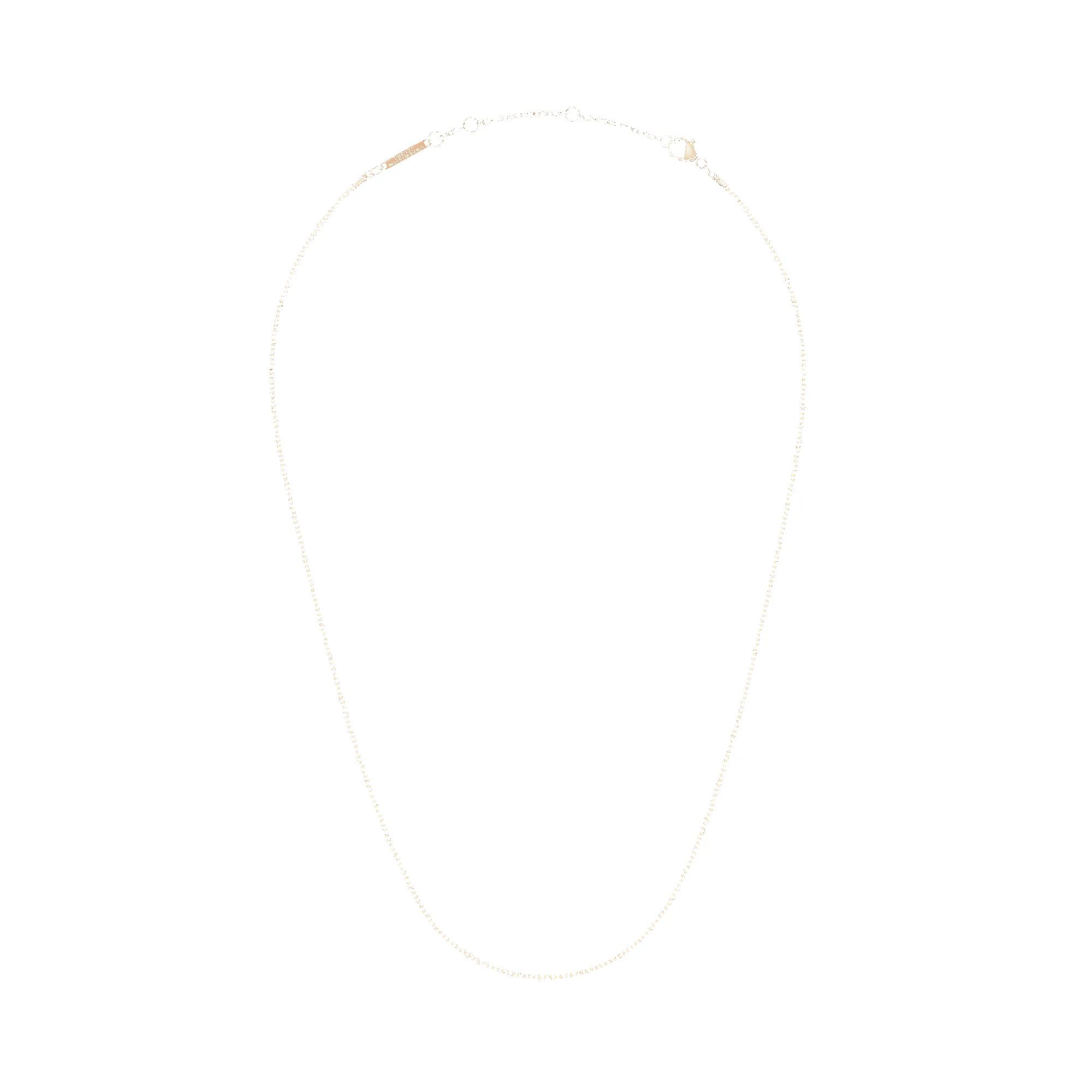 Box Chain Necklace RG sold by Daniel Wellington product image thumbnail 3