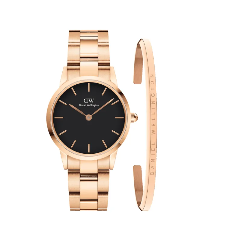 Iconic Link Black + Classic Bracelet sold by Daniel Wellington