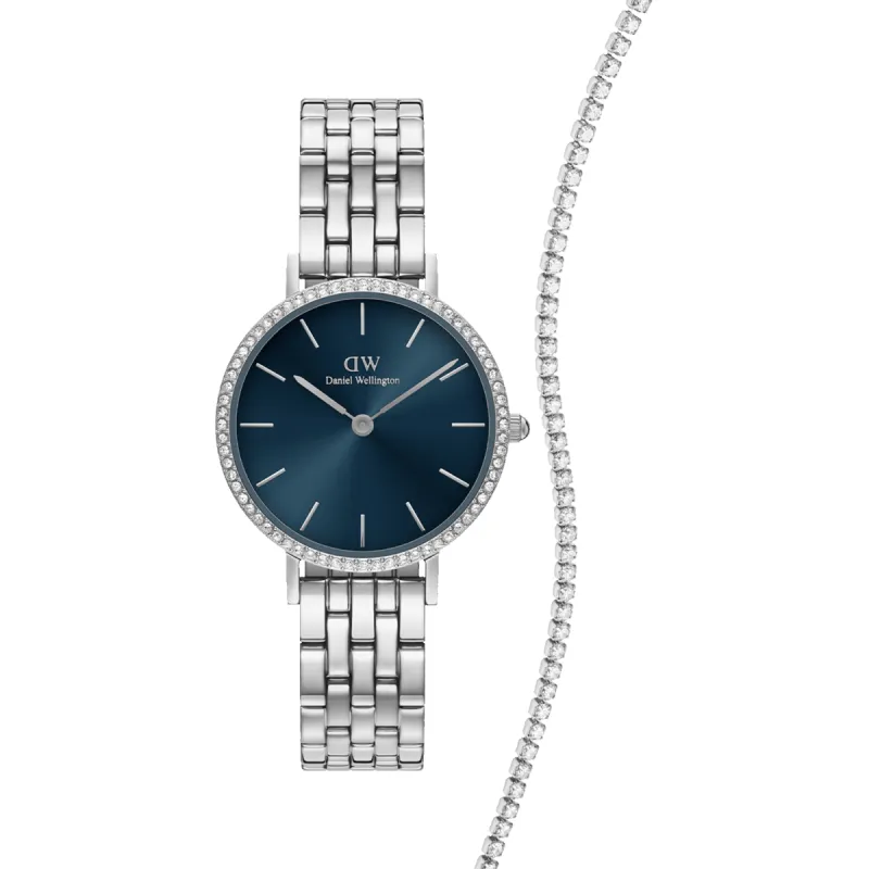 Petite Bezel Arctic & Tennis Bracelet S sold by Daniel Wellington