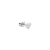 Crystal Heart Stud Silver sold by Daniel Wellington