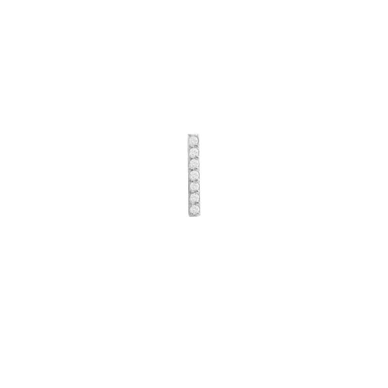 Crystal Bar Stud Silver sold by Daniel Wellington