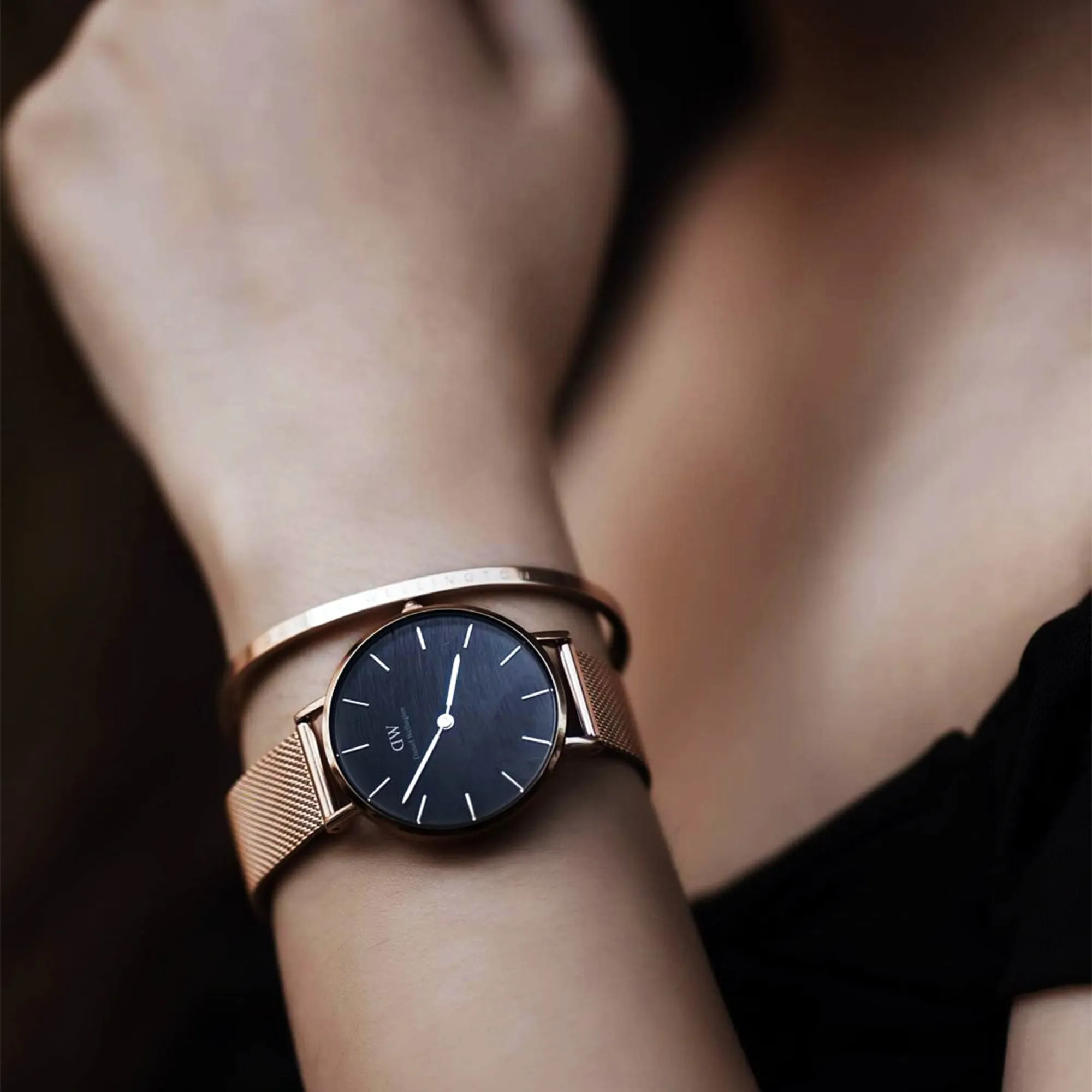 Petite Melrose Black sold by Daniel Wellington product image thumbnail 2