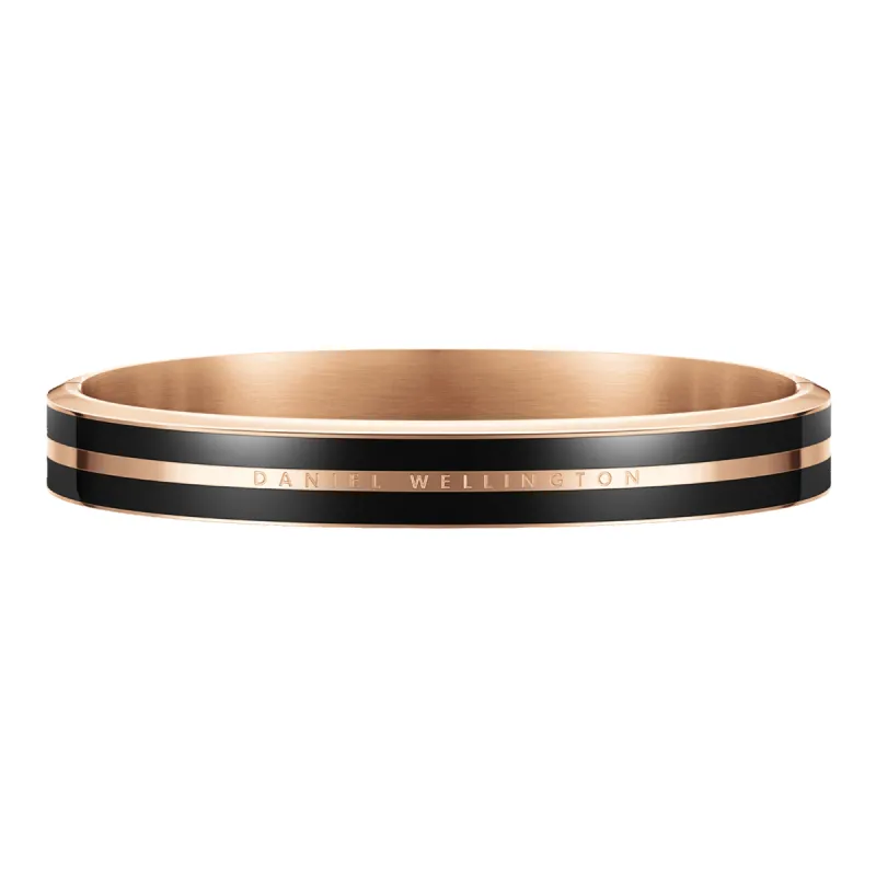 Emalie Infinite Rose Gold Black sold by Daniel Wellington