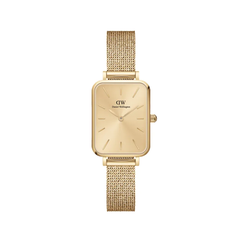 Quadro Pressed Unitone Gold sold by Daniel Wellington
