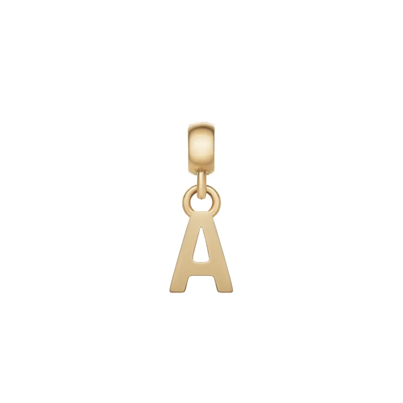 Letter Charm Gold sold by Daniel Wellington